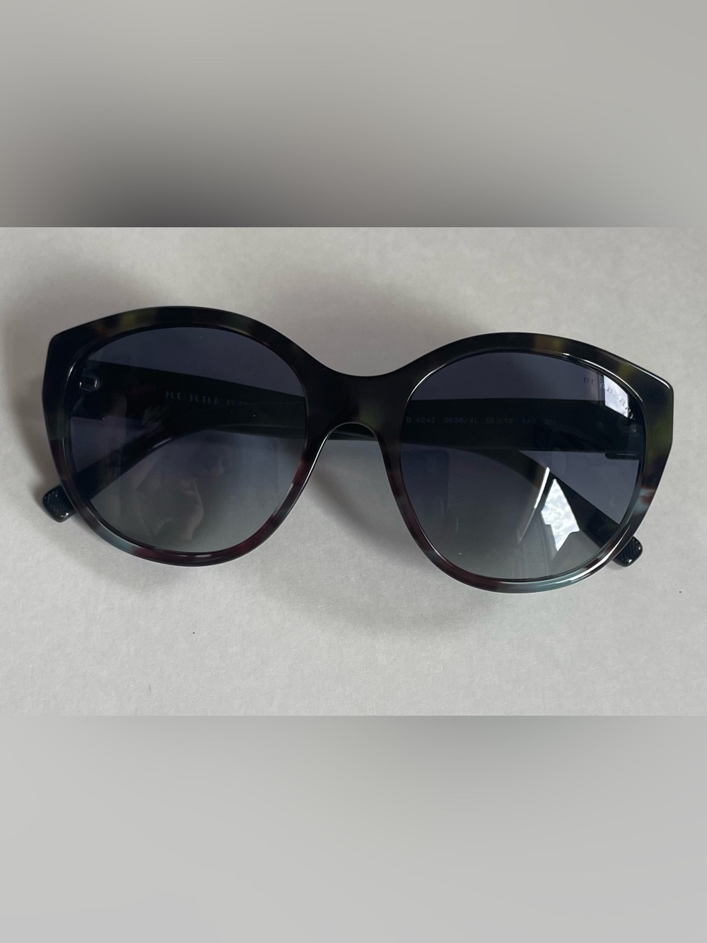 Burberry Authentic Tortoiseshell Oversized Women's Sunglasses